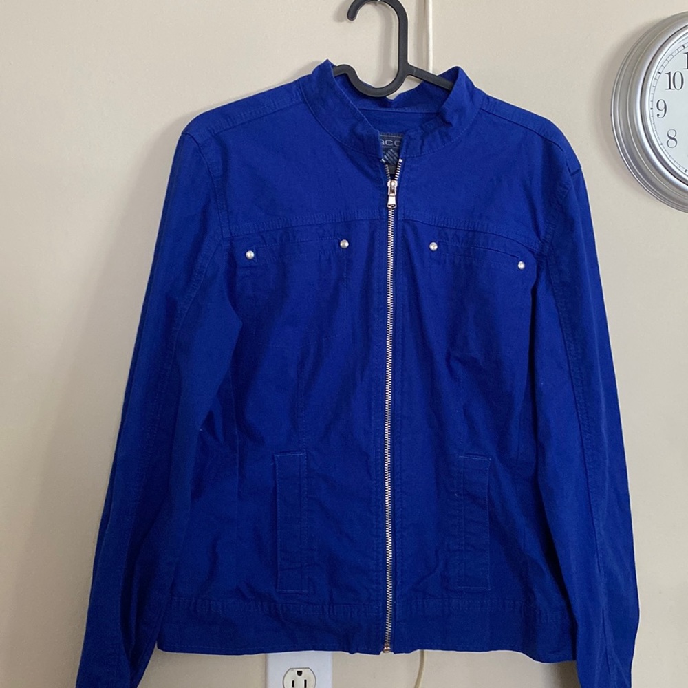 Baccini blue jacket